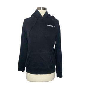 Gymshark Black Pullover Hoodie Jacket